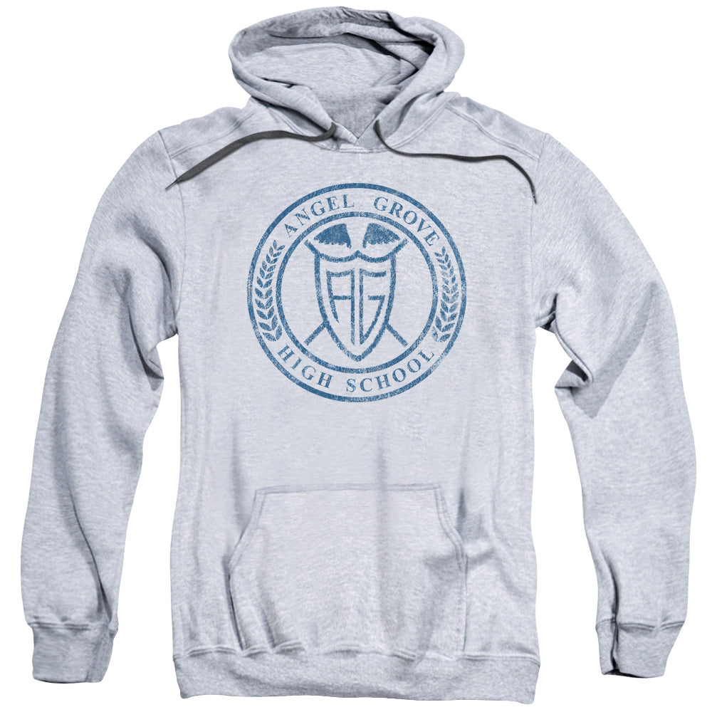 Power Rangers Angel Grove Hs Mens Hoodie Athletic Heather