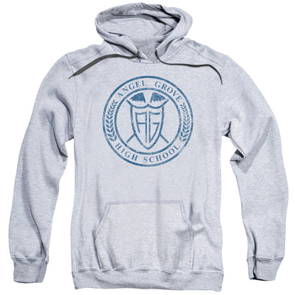 Power Rangers Angel Grove Hs Mens Hoodie Athletic Heather