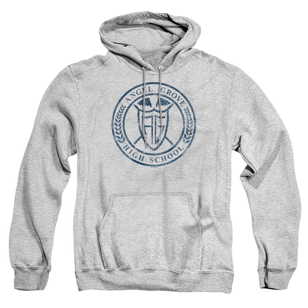 Power Rangers Angel Grove Hs Mens Hoodie Athletic Heather