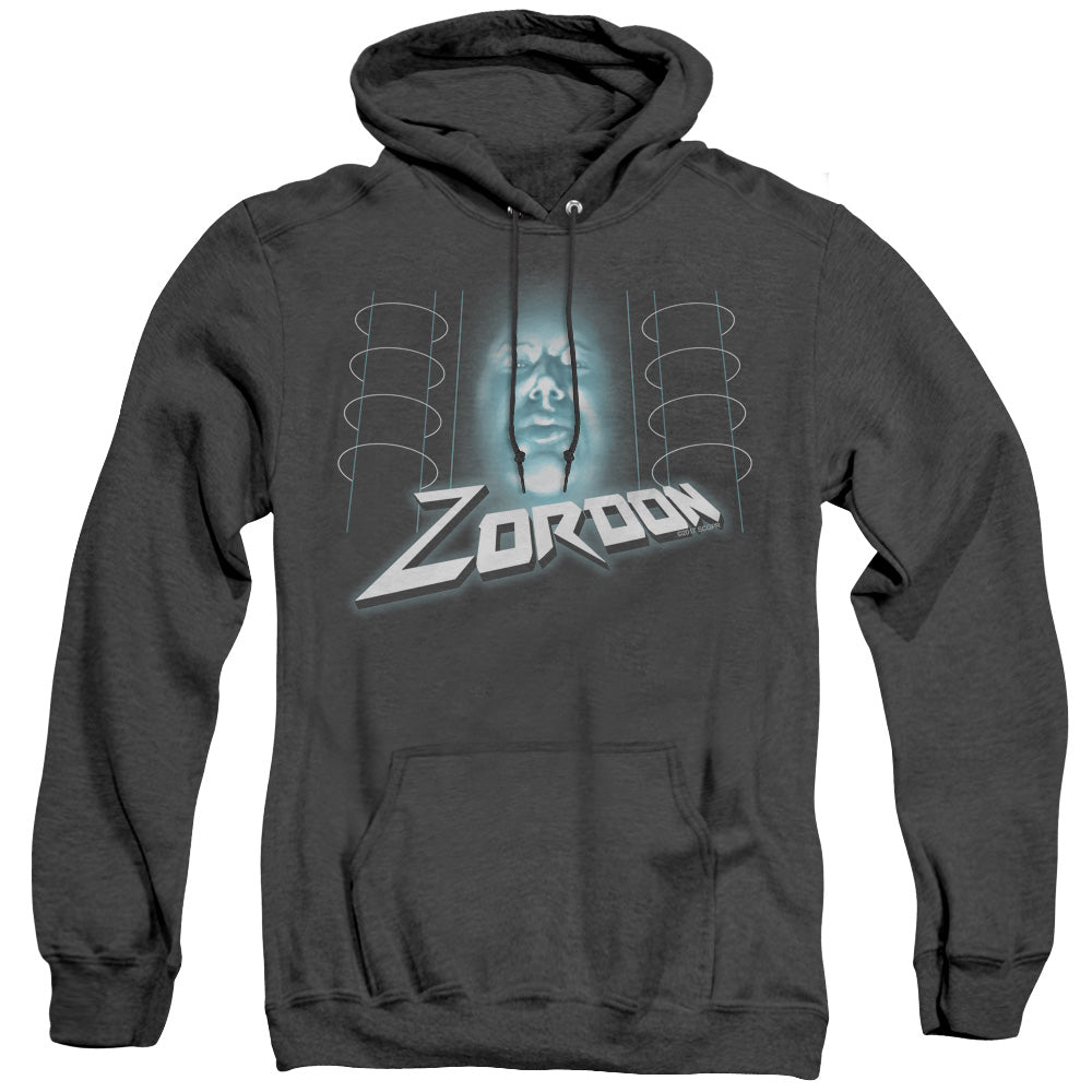 Power Rangers Zordon Heather Mens Hoodie Black