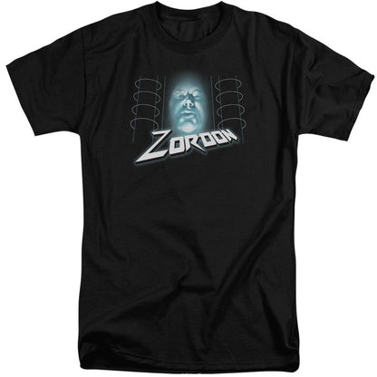 Power Rangers Zordon Mens Tall T Shirt Black