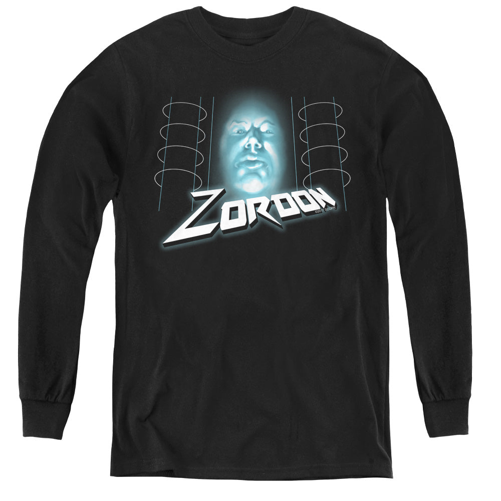 Power Rangers Zordon Long Sleeve Kids Youth T Shirt Black