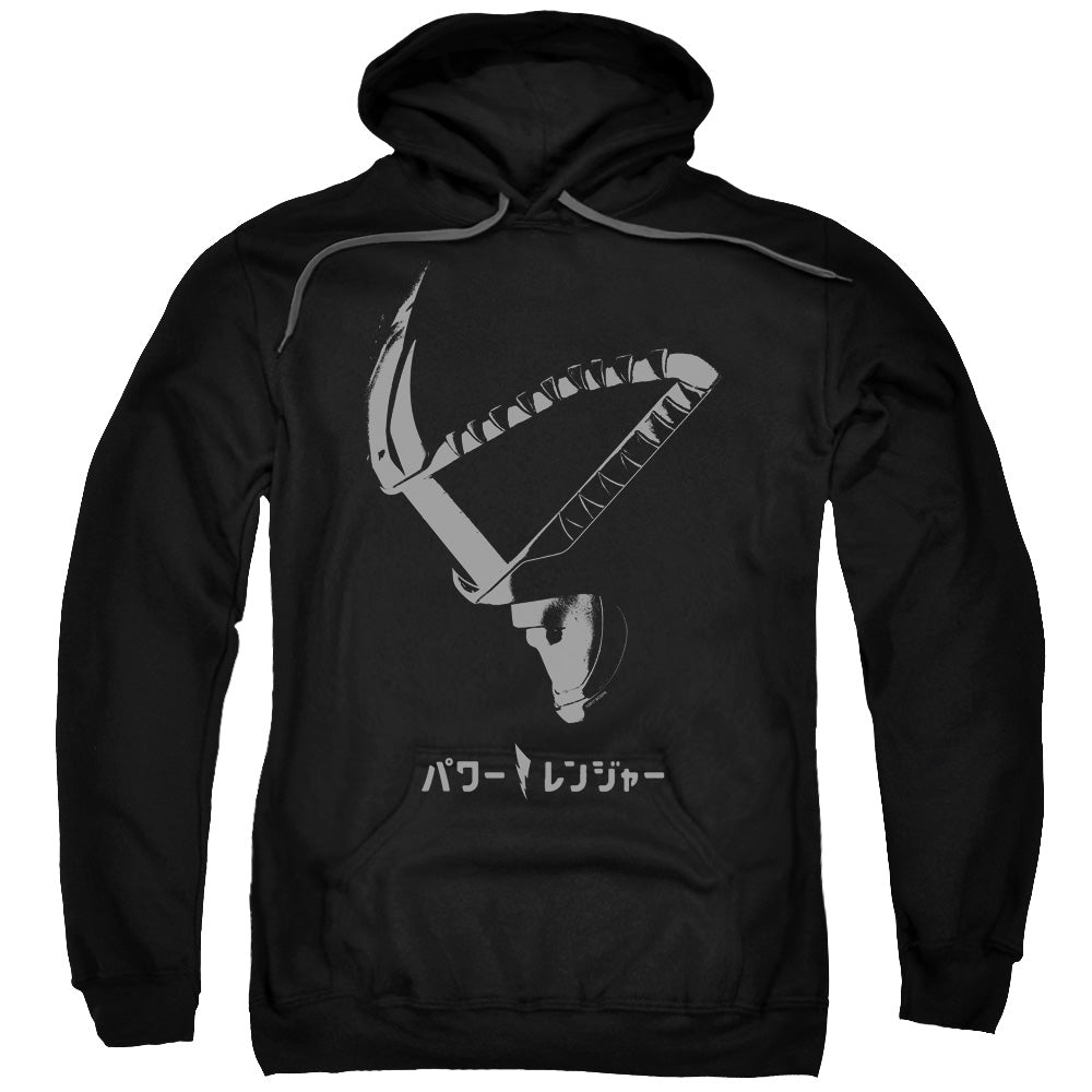 Power Rangers Helmet Mens Hoodie Black