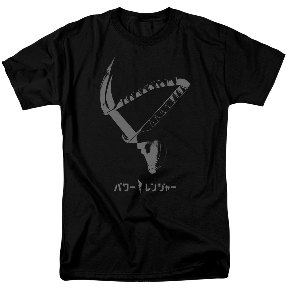Power Rangers Helmet Mens T Shirt Black Officially Licensed