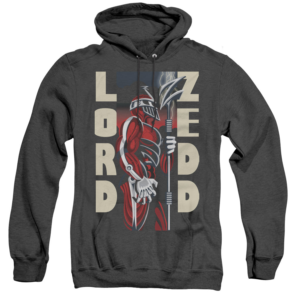 Power Rangers Zedd Deco Heather Mens Hoodie Black