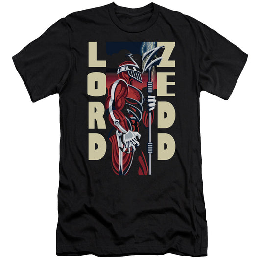 Power Rangers Zedd Deco Slim Fit Mens T Shirt Black