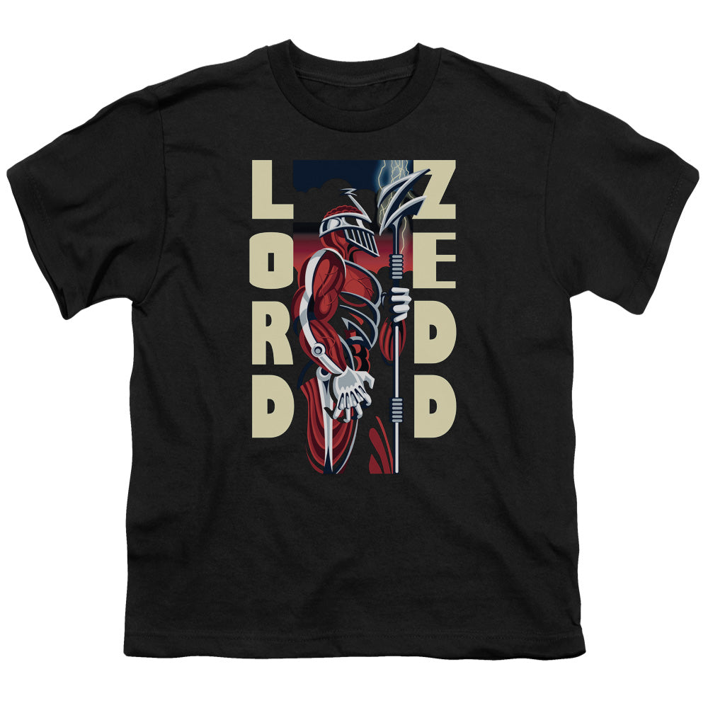 Power Rangers Zedd Deco Kids Youth T Shirt Black