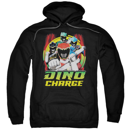 Power Rangers Dino Lightning Mens Hoodie Black