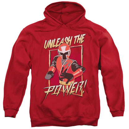 Power Rangers Unleash Mens Hoodie Red