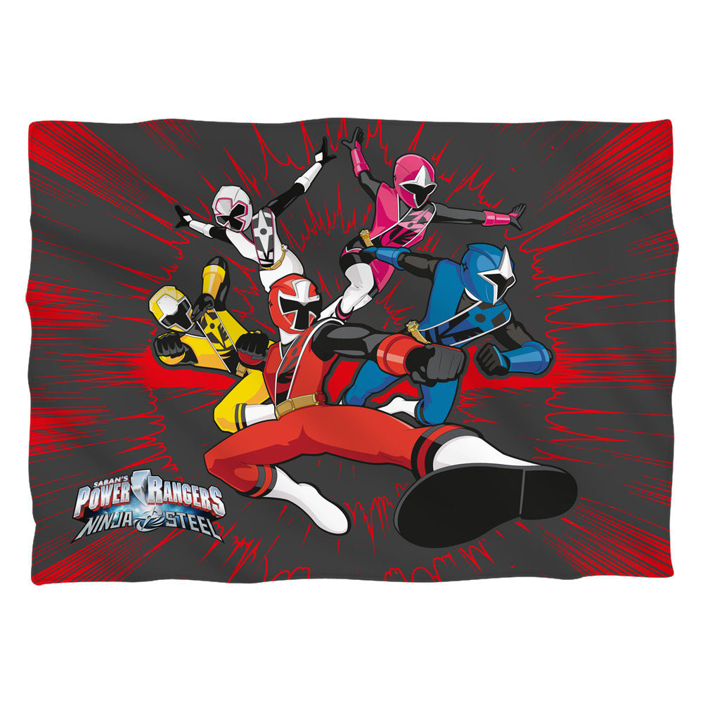 Power Rangers Ninja Steel Ninja Team Pillow Case