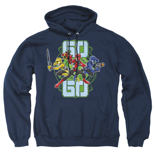 Power Rangers Go Go Mens Hoodie Navy