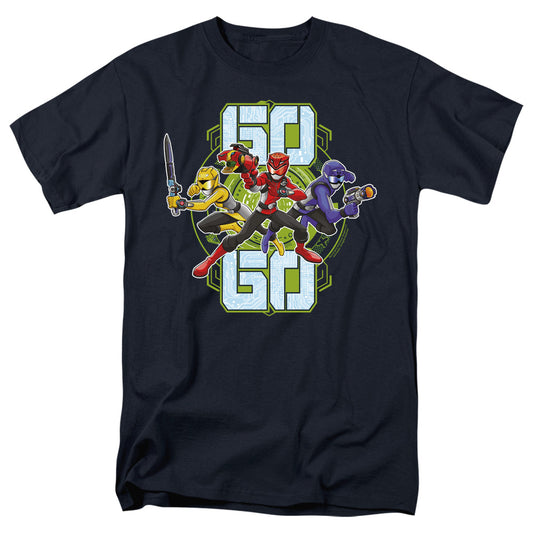 Power Rangers Go Go Mens T Shirt Navy Blue