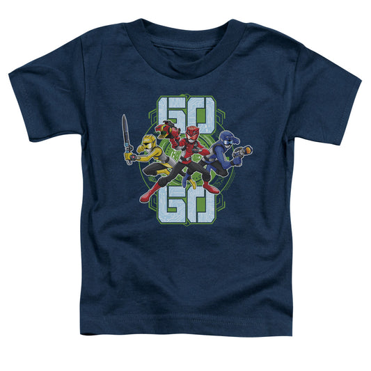 Power Rangers Go Go Toddler Kids Youth T Shirt Navy Blue