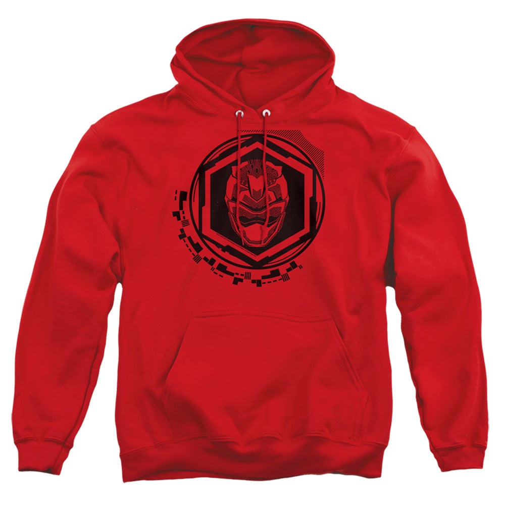 Power Rangers Red Ranger Mens Hoodie Red