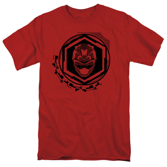 Power Rangers Red Ranger Mens T Shirt Red