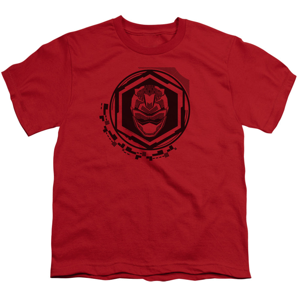 Power Rangers Red Ranger Kids Youth T Shirt Red