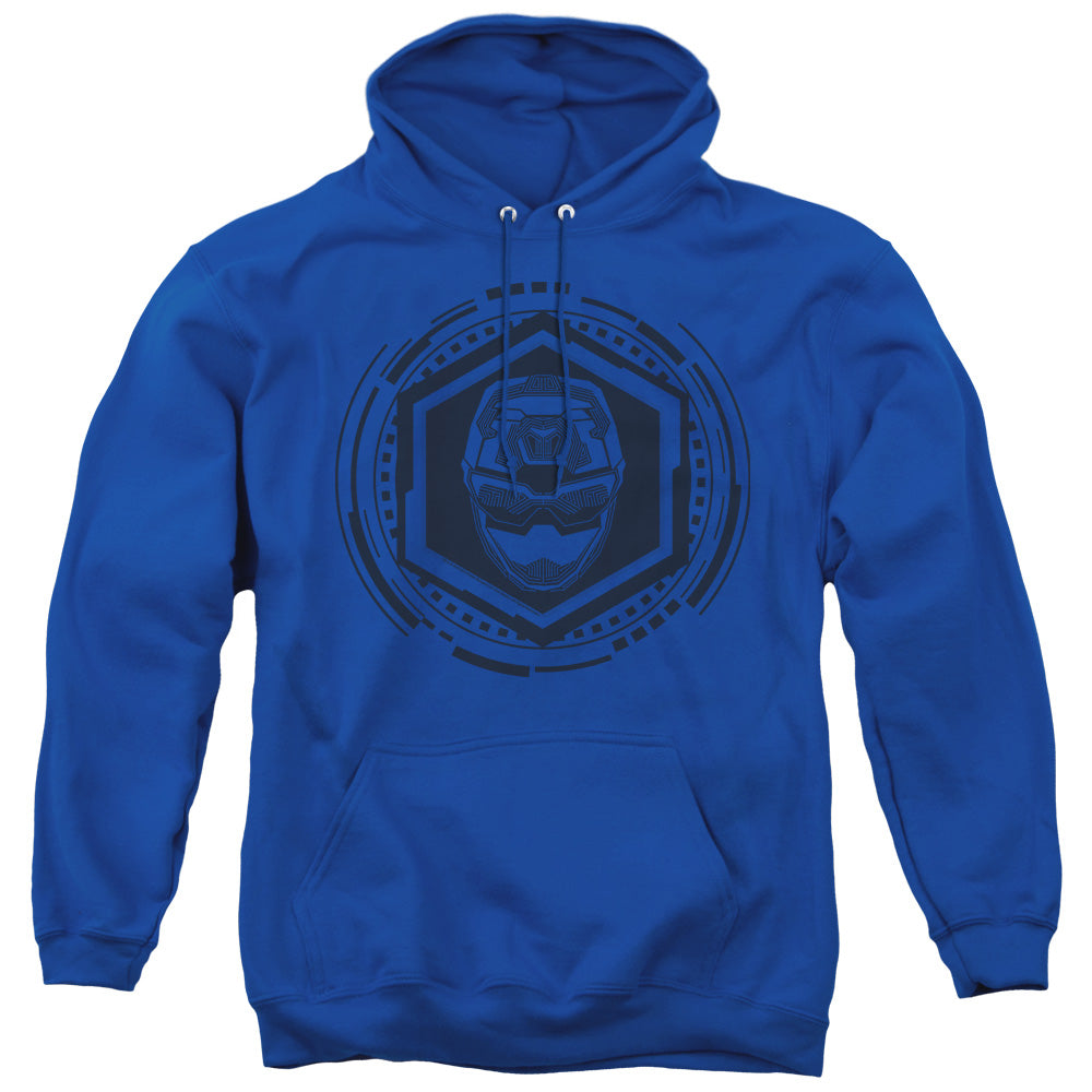 Power Rangers Blue Ranger Mens Hoodie Royal Blue