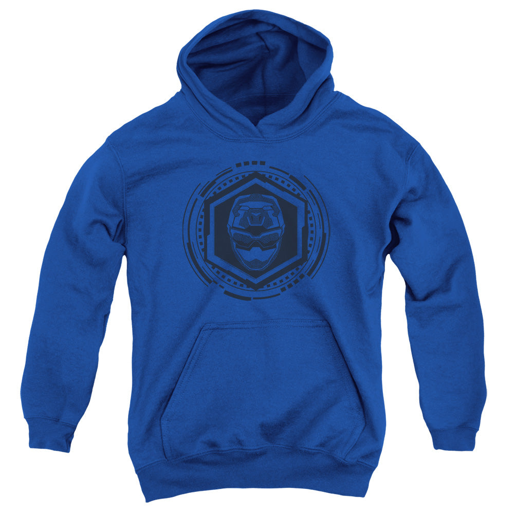 Power Rangers Blue Ranger Kids Youth Hoodie Royal Blue