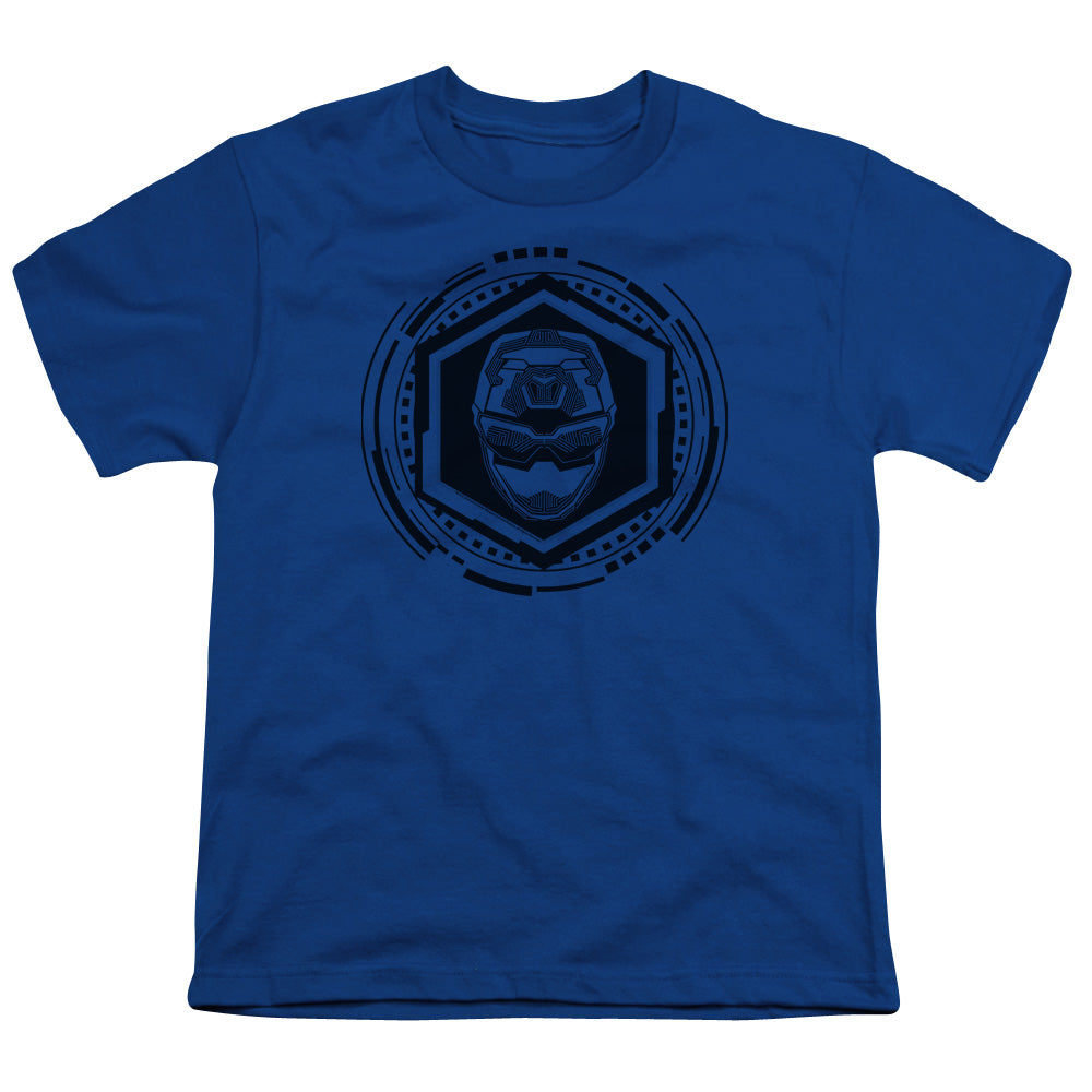 Power Rangers Blue Ranger Kids Youth T Shirt Royal Blue