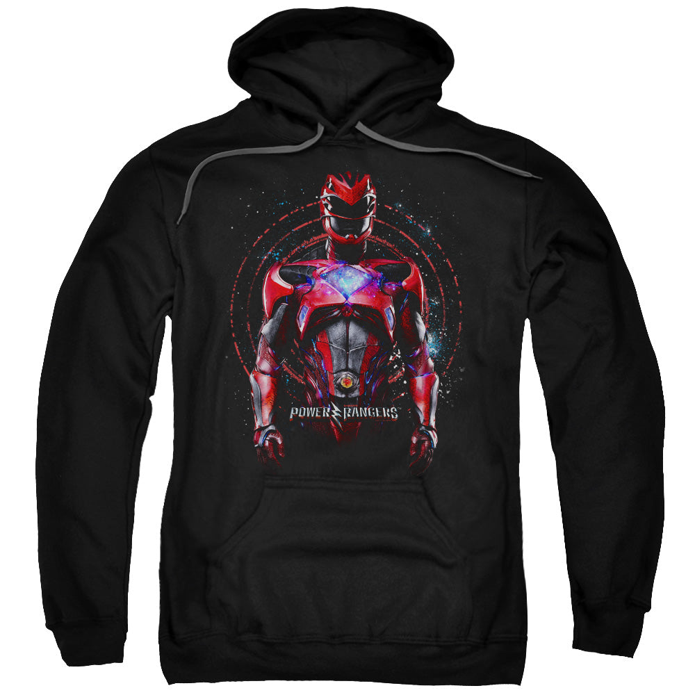 Power Rangers Red Ranger Mens Hoodie Black