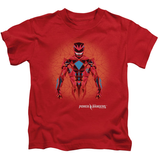 Power Rangers Red Power Ranger Graphic Juvenile Kids Youth T Shirt Red