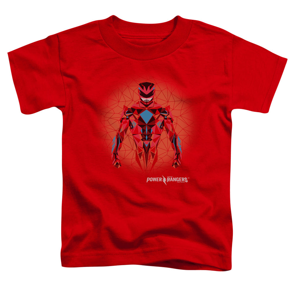 Power Rangers Red Power Ranger Graphic Toddler Kids Youth T Shirt Red