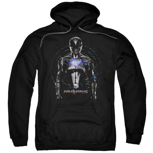 Power Rangers Black Ranger Mens Hoodie Black