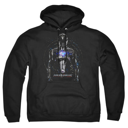 Power Rangers Black Ranger Mens Hoodie Black