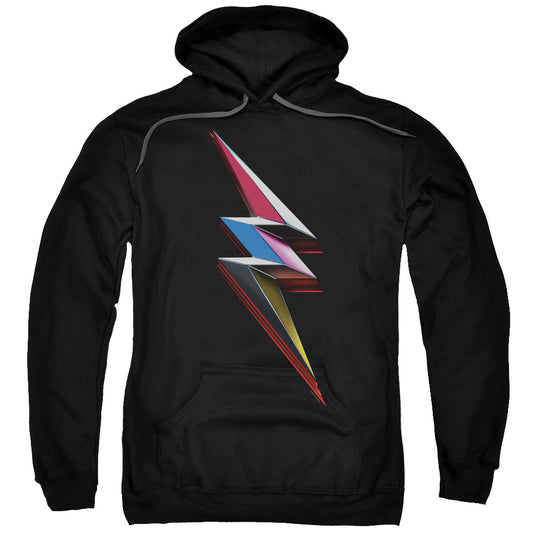 Power Rangers Movie Bolt Mens Hoodie Black