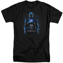 Load image into Gallery viewer, Power Rangers Blue Ranger Mens Tall T Shirt Black