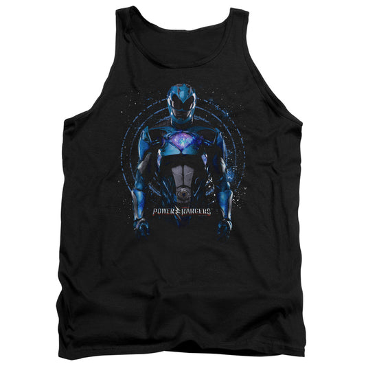 Power Rangers Blue Ranger Mens Tank Top Shirt Black