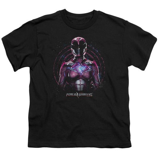 Power Rangers Pink Ranger Kids Youth T Shirt Black