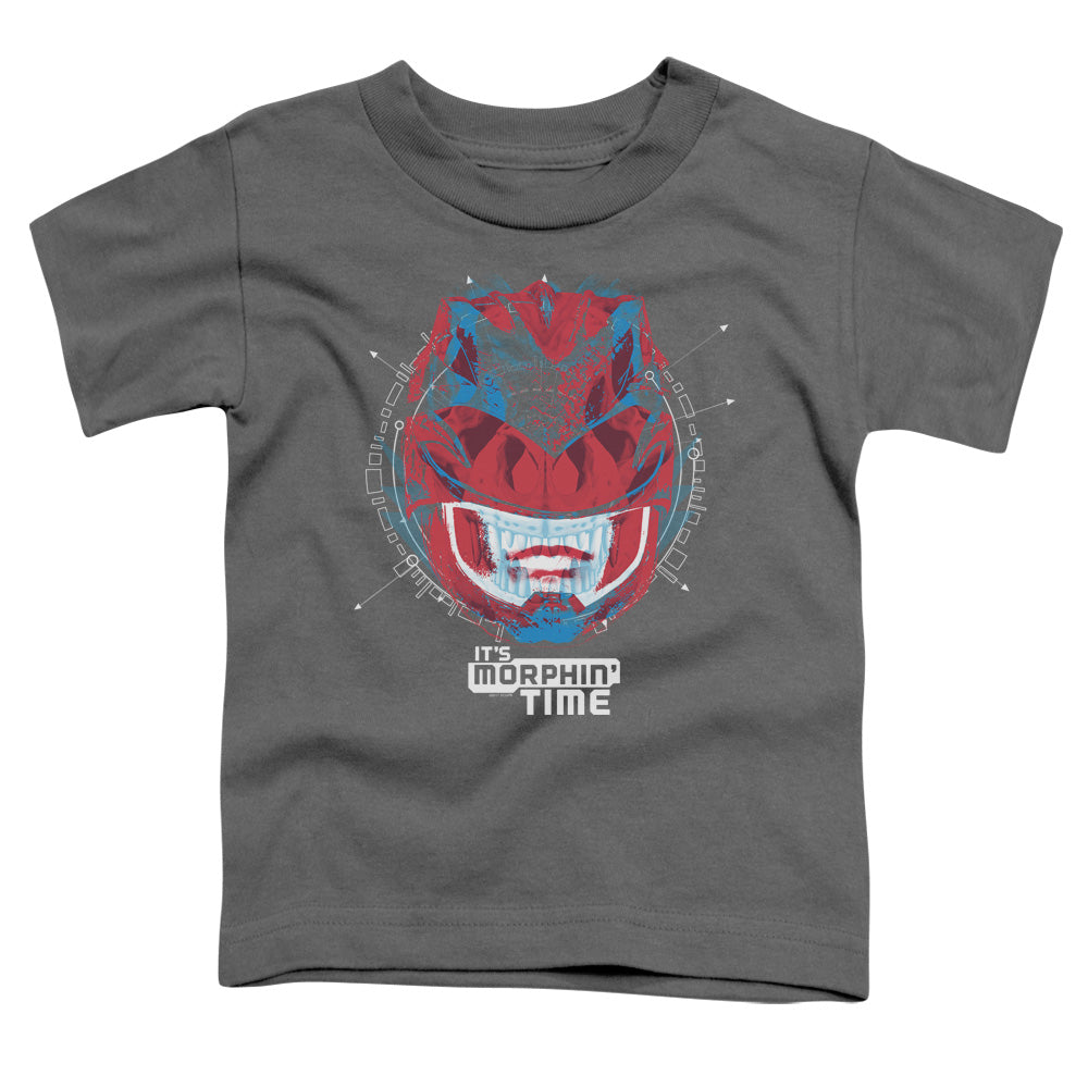 Power Rangers Its Morphin Time Toddler Kids Youth T Shirt Charcoal