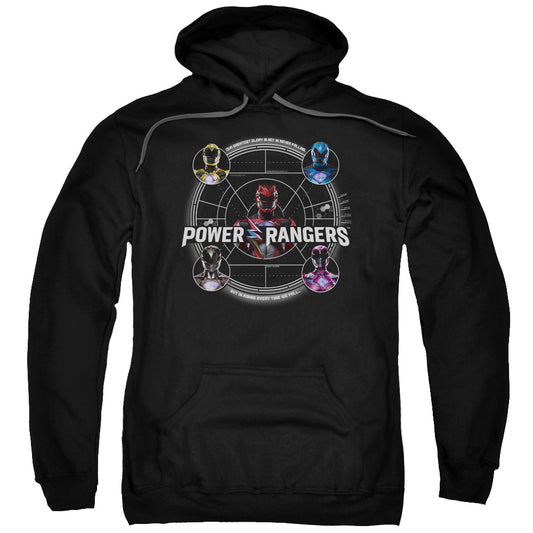 Power Rangers Greatest Glory Mens Hoodie Black