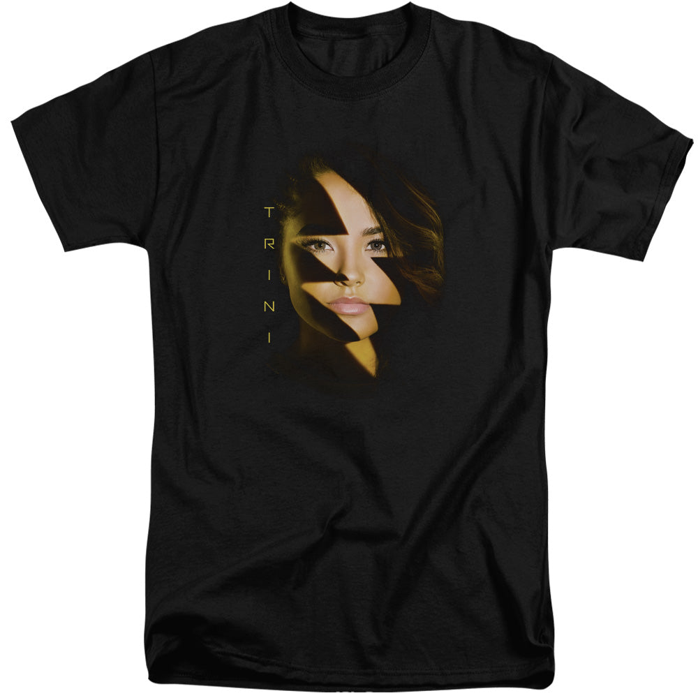 Power Rangers Trini Bolt Mens Tall T Shirt Black