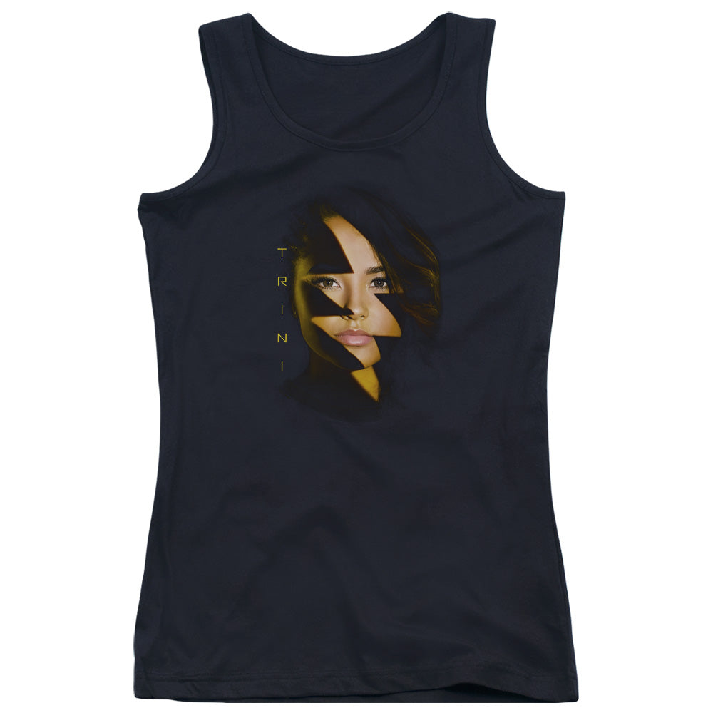 Power Rangers Trini Bolt Womens Tank Top Shirt Black