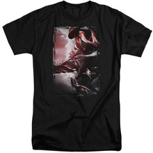 Load image into Gallery viewer, Power Rangers Red Zord Poster Mens Tall T Shirt Black