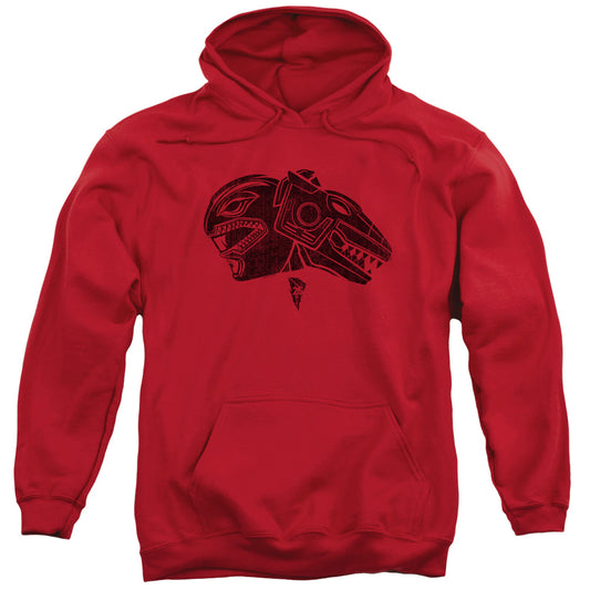 Power Rangers Red Mens Hoodie Red