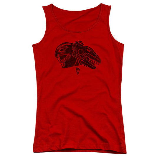 Power Rangers Red Womens Tank Top Shirt Red