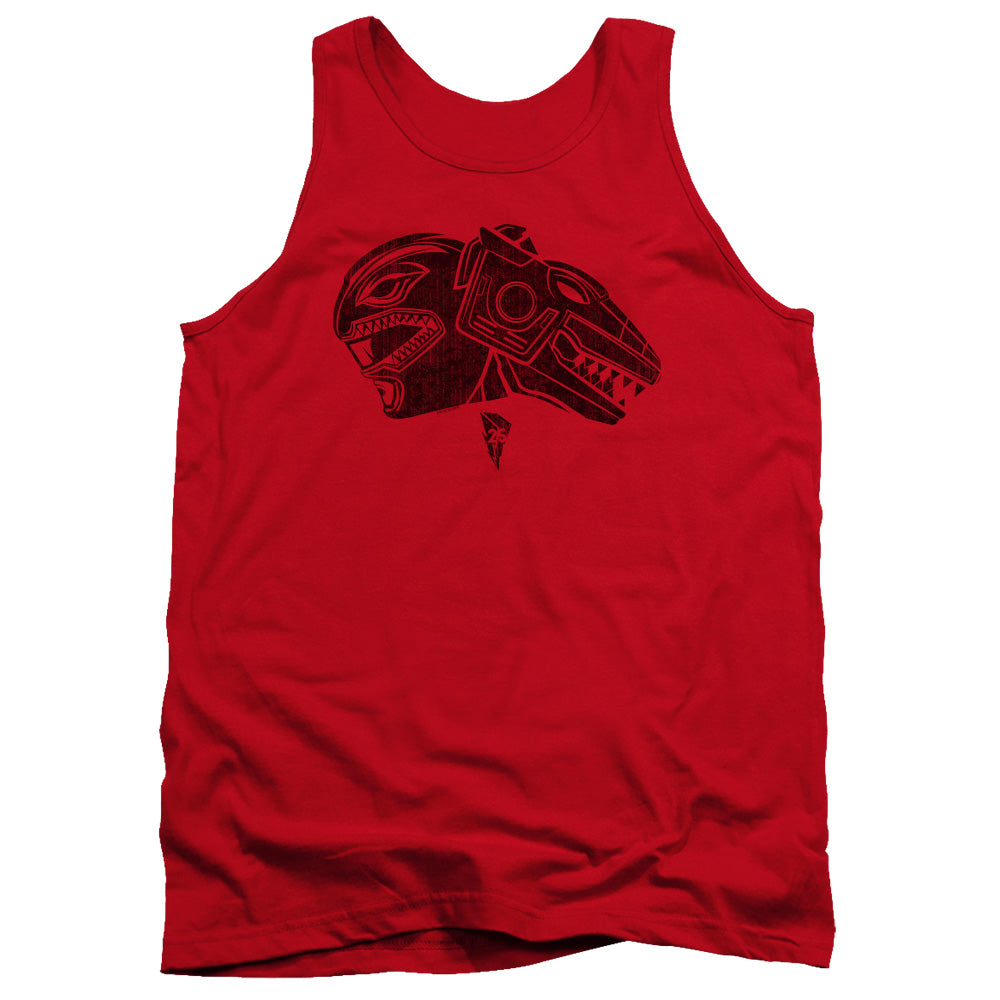 Power Rangers Red Mens Tank Top Shirt Red