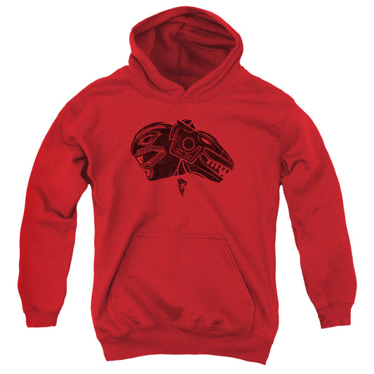 Power Rangers Red Kids Youth Hoodie Red