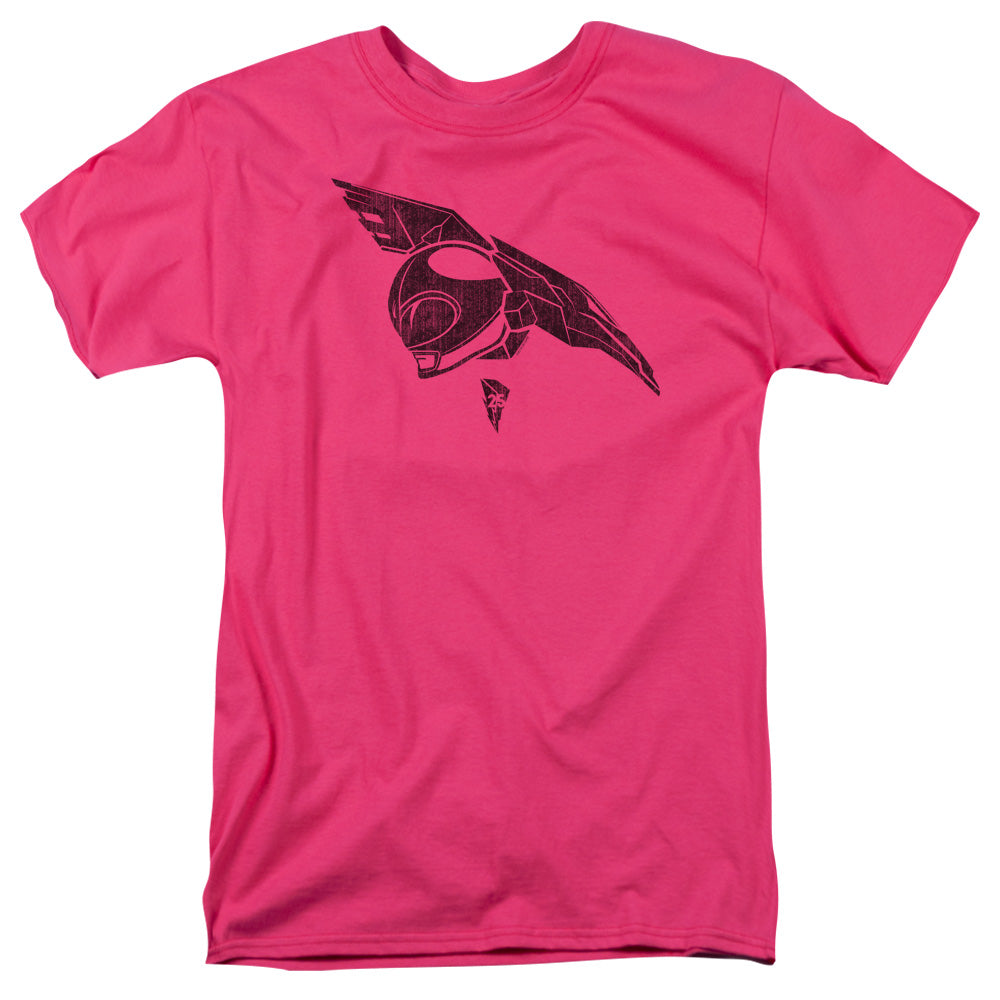 Power Rangers Pink Mens T Shirt Hot Pink