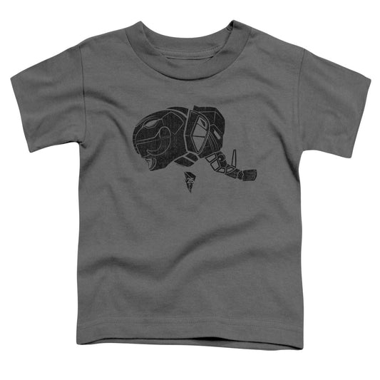 Power Rangers Black Toddler Kids Youth T Shirt Charcoal