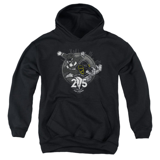 Power Rangers Black 25 Kids Youth Hoodie Black