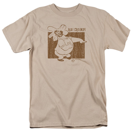 Popeye Ha! Chump! Mens T Shirt Sand