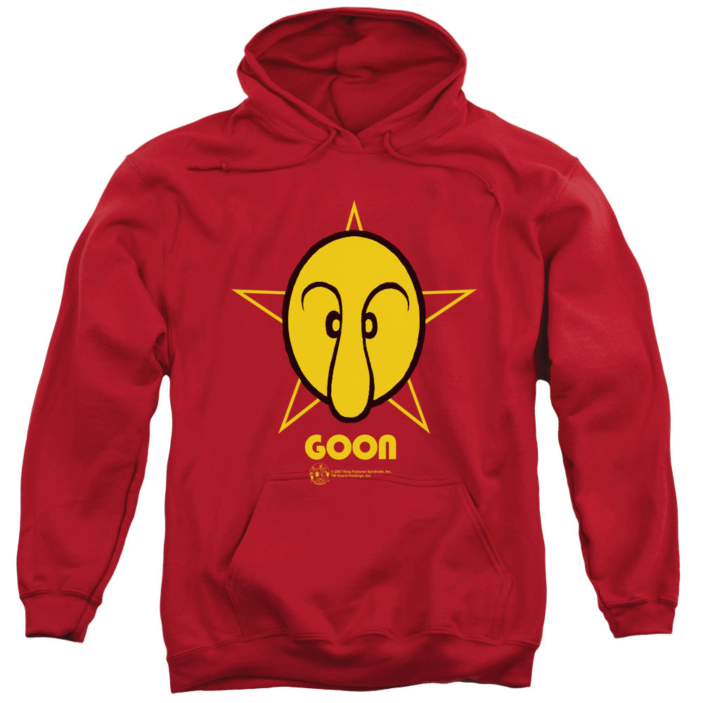 Popeye Goon Mens Hoodie Red