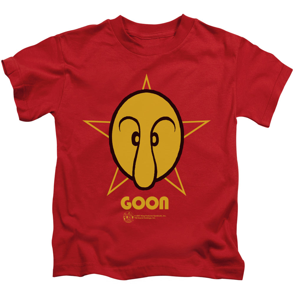 Popeye Goon Juvenile Kids Youth T Shirt Red