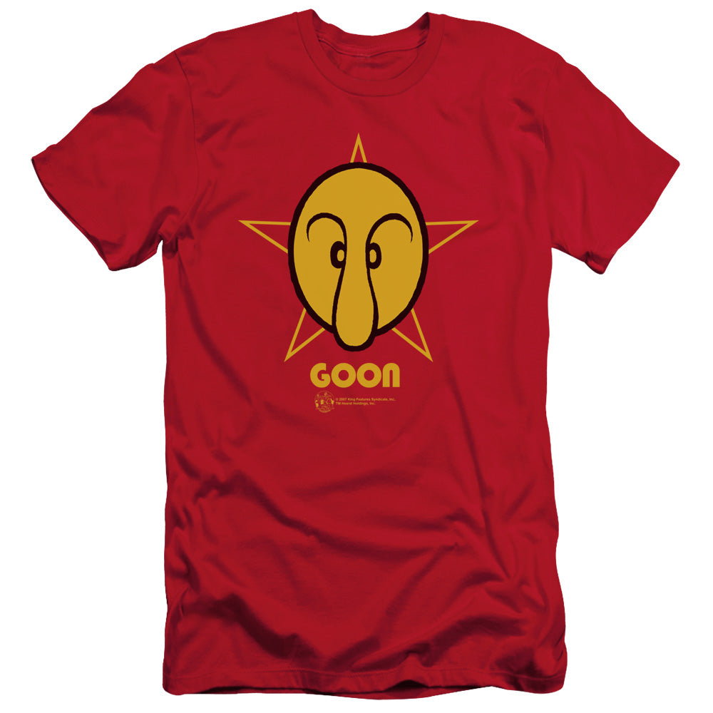 Popeye Goon Slim Fit Mens T Shirt Red