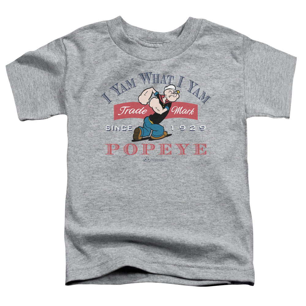 Popeye I Yam What I Yam Toddler Kids Youth T Shirt Athletic Heather