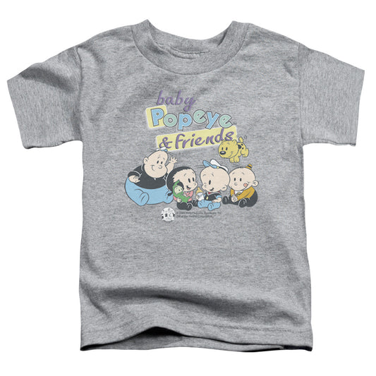 Popeye Baby Popeye & Friends Toddler Kids Youth T Shirt Athletic Heather